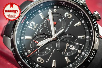 Certina DS Podium Quartz Precidrive Big Size Chronograph 1/100 SEC C001.647.27.057.00