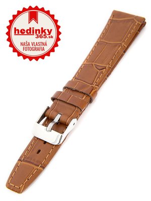 Dámsky kožený hnedý remienok k hodinkám 3322-C