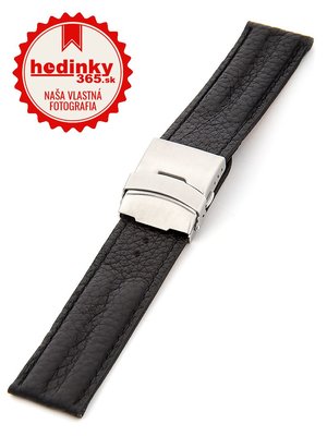 Kožený remienok Mavex W-053-A2, čierny