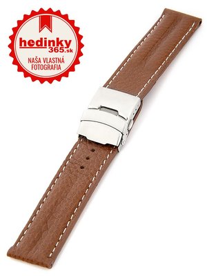 Kožený remienok Mavex W-053-B1, hnedý