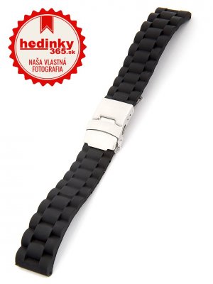 Silikónový remienok Mavex SC-03A, čierny