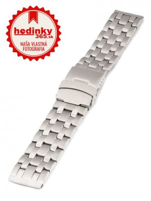 Oceľový náramok Mavex CR-15, strieborný