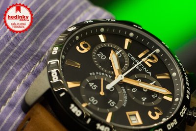 Certina DS Podium Quartz Precidrive Chronograph 1/10 Sec C034.417.36.057.00