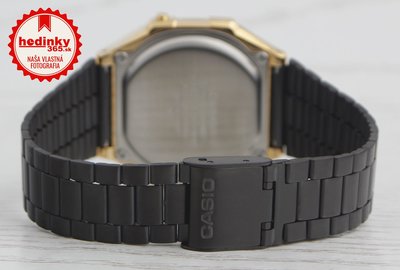 Casio Vintage A168WEGB-1BEF Black & Gold Special Edition