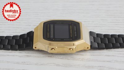 Casio Vintage A168WEGB-1BEF Black & Gold Special Edition
