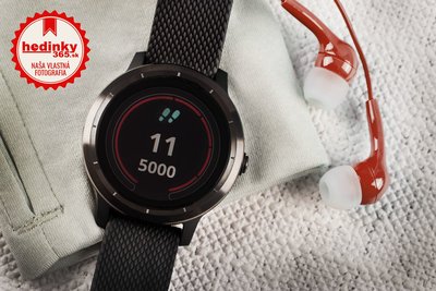 Garmin VívoActive 3 Optic Grey PVD, Black band