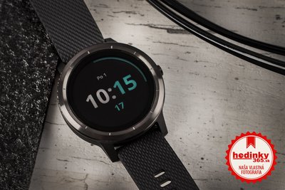 Garmin VívoActive 3 Optic Grey PVD, Black band