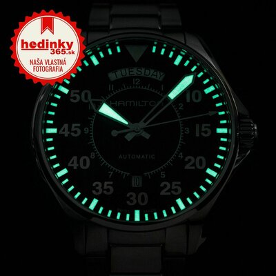 Hamilton Khaki Pilot Day Date Automatic H64615135 (Interstellar)