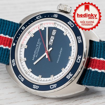 Hamilton American Classic Pan Europ Day Date Auto H35405741 + náhradní řemínek