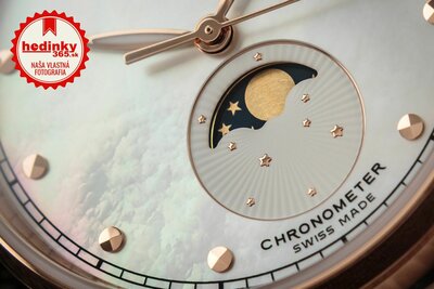 Certina DS-8 Lady Quartz COSC Chronometer Moon Phase C033.257.36.118.00