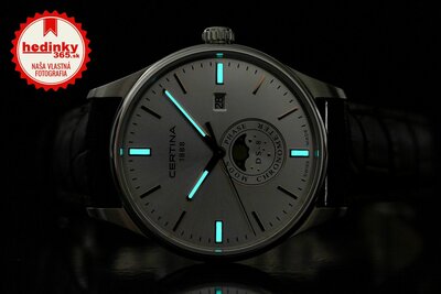 Certina DS-8 Quartz COSC Chronometer Moon phase C033.457.16.031.00
