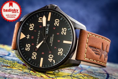 Hamilton Khaki Aviation Pilot Day Date Automatic H64705531