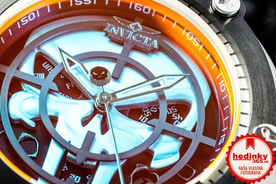 Invicta Marvel Quartz 52mm 28422 Punisher Limited Edition 3000pcs