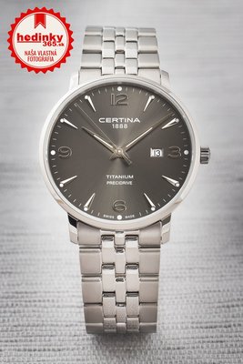 Certina DS Caimano Quartz Precidrive Titanium C035.410.44.087.00