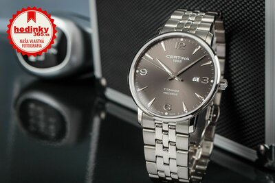 Certina DS Caimano Quartz Precidrive Titanium C035.410.44.087.00