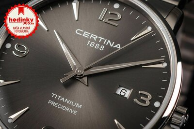 Certina DS Caimano Quartz Precidrive Titanium C035.410.44.087.00
