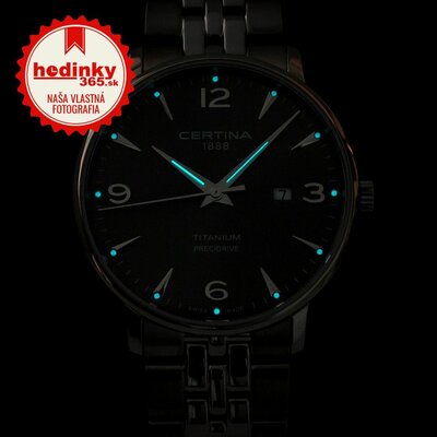 Certina DS Caimano Quartz Precidrive Titanium C035.410.44.087.00
