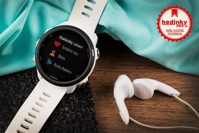 Garmin Forerunner 245 Music Optic White