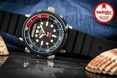 Seiko Prospex Sea Solar Diver's PADI SNJ027P1 "Arnie Pepsi"