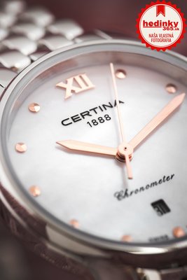 Certina DS-8 Lady Quartz Precidrive COSC Chronometer C033.051.11.118.01