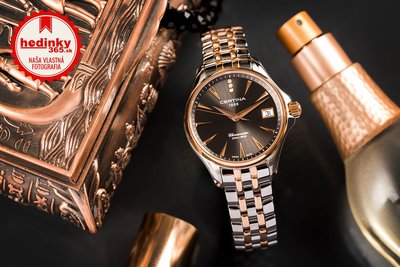 Certina DS Action Lady Quartz Precidrive COSC Chronometer Diamonds C032.051.22.086.00