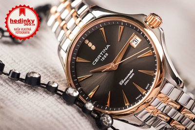 Certina DS Action Lady Quartz Precidrive COSC Chronometer Diamonds C032.051.22.086.00