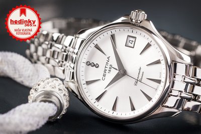 Certina DS Action Lady Quartz Precidrive COSC Chronometer Diamonds C032.051.44.036.00