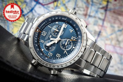 Hamilton Khaki Aviation Pilot X-Wind Quartz Chronograph GMT H77922141