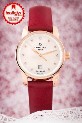 Certina DS Podium Lady Automatic 29mm C001.007.36.116.02 (+ náhradní řemínek)