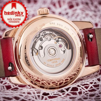 Certina DS Podium Lady Automatic 29mm C001.007.36.116.02 (+ náhradní řemínek)