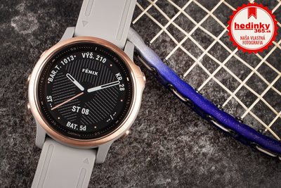 Garmin Fenix 6S PRO Sapphire, RoseGold/Gray Band (MAP/Music)