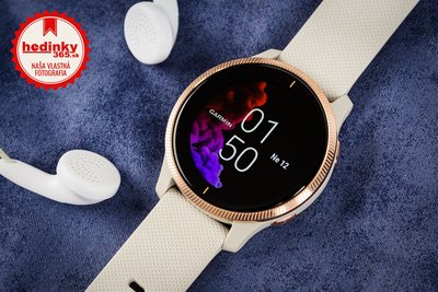 Garmin Venu RoseGold/Sand Band