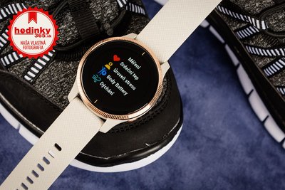 Garmin Venu RoseGold/Sand Band