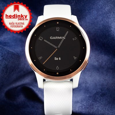 Garmin Vívoactive 4S RoseGold/White Band