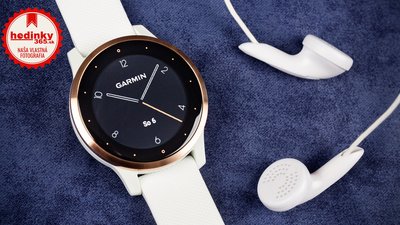 Garmin Vívoactive 4S RoseGold/White Band