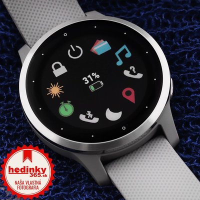 Garmin Vívoactive 4S Silver/Gray Band