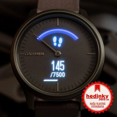 Garmin Vívomove 3 Style, Light Gold / Pink Nylon Band