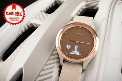 Garmin Vívomove 3S Sport, RoseGold/Sand Band