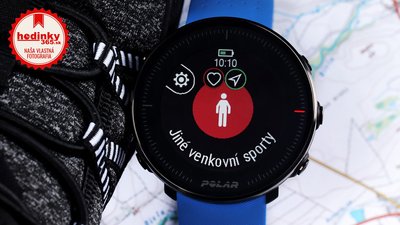 Polar Vantage M modrý vel. M/L