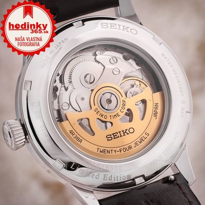 Seiko Presage Automatic SSA409J1 Cocktail Time "Honeycomb" Limited Edition 6000pcs (+ náhradní řemínek)