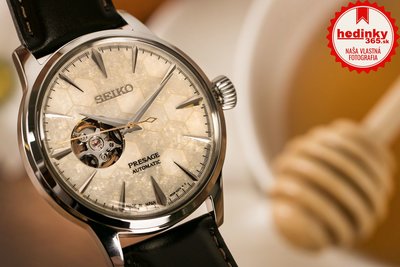 Seiko Presage Automatic SSA409J1 Cocktail Time "Honeycomb" Limited Edition 6000pcs (+ náhradní řemínek)