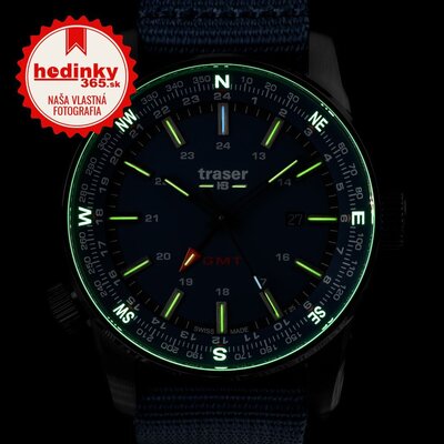 Traser P68 Pathfinder GMT Blue