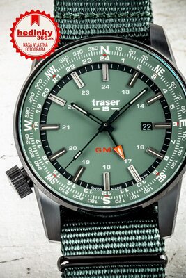 Traser P68 Pathfinder GMT Green 109035