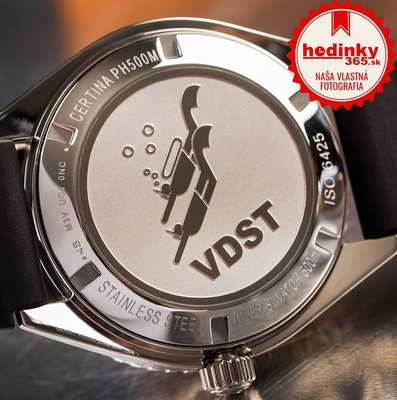 Certina DS Super PH500M Automatic Powermatic 80 Nivachron Diver's C037.407.17.280.10 VDST Special Edition