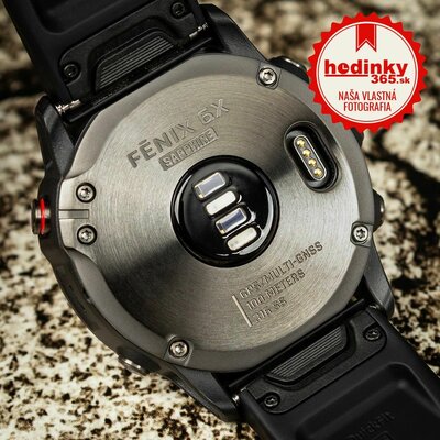 Garmin Fenix 6X PRO Sapphire, GrayDLC/Black Band (MAP/Music)