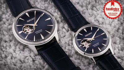 Seiko Presage Automatic Open Heart SSA405J1 Cocktail Time "Blue Moon"