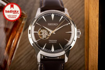 Seiko Presage Automatic Open Heart SSA407J1 Cocktail Time "Stinger"