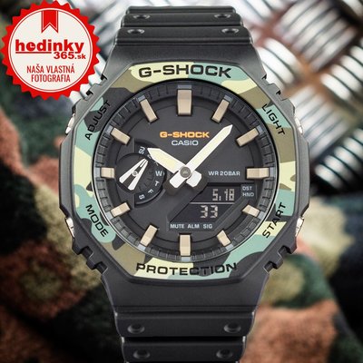 Casio G-Shock Original GA-2100SU-1AER Carbon Core Guard Utility Colors Series