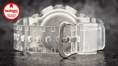 Casio G-Shock Original GMA-S110SR-7AER S Series Transparent x Pink Gold Collection