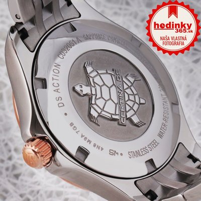 Certina DS Action Lady Quartz Precidrive COSC Chronometer Diamonds C032.051.22.126.00